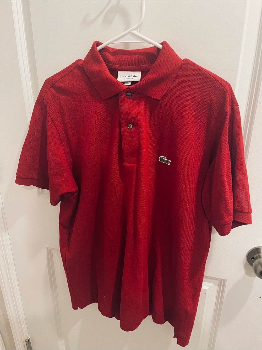 Lacoste Red Polo Shirt